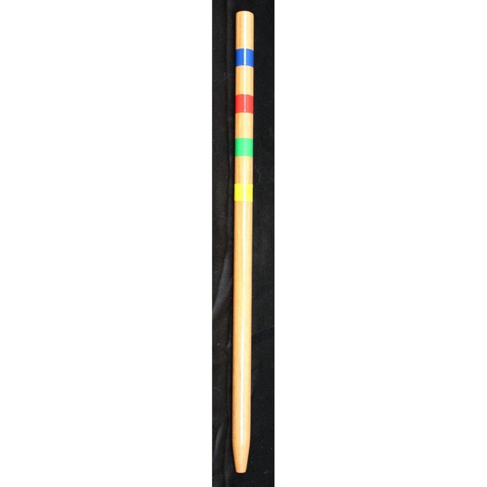 Ozark Trail Croquet Stake 18'' Replacement Multicolor Striped Summer Fun Outdoor